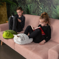 Fußwärmer Kuschelwarmies Kuschelfreunde Wärmekissen Stofftier Kuscheltier Hausschuhe (Schildkröte, Fußwärmer 35 cm x 26 cm)