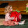 Fußwärmer Handwärmer Kuschelwarmies Kuschelfreunde Wärmekissen Stofftier Kuscheltier Plüschtier (Erdbeere, Handwärmer 35 cm x 35 cm x 35 cm)