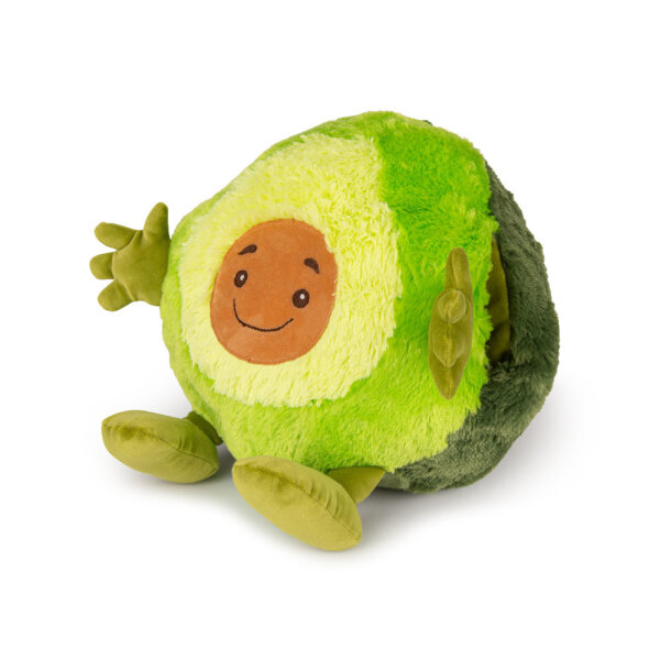 Handwärmer Kuschelwarmies Kuschelfreunde Wärmekissen Stofftier Kuscheltier Plüschtier (Avocado, Handwärmer 35 cm x 35 cm x 35 cm)