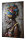 Gilde Metall Bild Maleika (BxHxL) 80 cm x 120 cm x 6 cm Handarbeit Kunstobjekt GILDE GALLERY