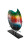 Gilde Glasart Deko Vase Rainbow Dots (BxHxL) 49,5 cm x 47,5 cm x 10,5 cm bunt schwarz