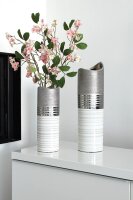 Gilde Keramik Halbmondvase Lavena (BxHxL) 13 cm x 44 cm x...
