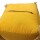 Soma Bodenkissen 2. Wahl Sitzhocker Sitzpouf 40x40 cm Sitzwürfel Sitzpuff Fußhocker Stonewashed gelb - marigold