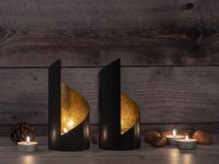 Soma Kerzenhalter Set 2-teilig Teelichthalter Kevin...