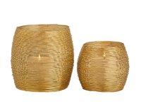 Soma Teelichthalter 12-teilig Set 2 x 6 VE Windlichter...