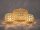 Soma Kerzenhalter 24-teilig Set 3 x 8 VE Teelichthalter Crystal Kerzenständer gold o. silber Vintage Kris gold