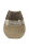 Gilde Keramik flache Vase "Bradora" VE 2 (BxHxL) 20,5 cm x 25,5 cm x 10 cm braun, champagner, beige Sie kaufen hier immer ein Set von 2 gleichen Artikeln.