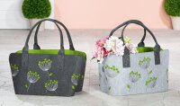 Gilde Filz Tasche Dillblüte VE 2 so (BxHxL) 41 cm x...