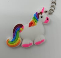 Schlüsselanhänger Mini Einhorn Unicorn...
