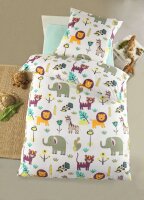 Soma Microfaser Kinder Bettwäsche 2 teilig 135x200...