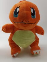 Soma Kuscheltier Pikachu Plüschtier XXL 28 cm Stofftier Anime Kawaii Plush Stofftier Cute Plushie Halloween Weihnachten Geschenke für Kinder (Glumanda 28 cm)
