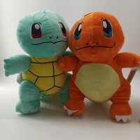 Soma Kuscheltier Pikachu Plüschtier XXL 28 cm Stofftier Anime Kawaii Plush Stofftier Cute Plushie Halloween Weihnachten Geschenke für Kinder (Glumanda 28 cm)