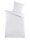 Optidream Renforcé Bettwäsche 135 x 200 cm Bettbezug Kopfkissenbezug 80 x 80 cm Weiss weiss