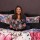 Melli Mello Mako Satin Bettwäsche Bettbezug 100 cm x 135 cm  Kopfkissenbezug 80 x 80 cm Blumen bunt