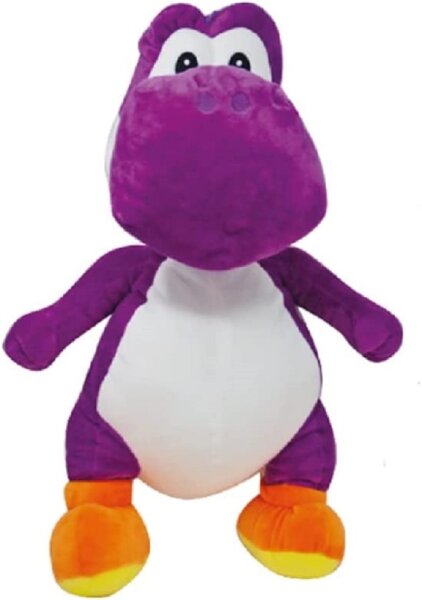 Soma Yoshi Drache Plüschfigur, 25cm, kuschelweich Dinosaurier, Kuscheltier, ab den ersten Lebensmonaten geeignet lila