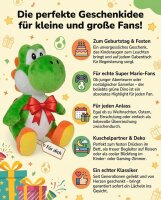 Soma Yoshi Drache Mario, Luigi, Donkey Kong, Toad Pilz Plüschfigur, 30cm, kuschelweich Dinosaurier, Kuscheltier, ab den ersten Lebensmonaten geeignet (Yoshi 32 cm)