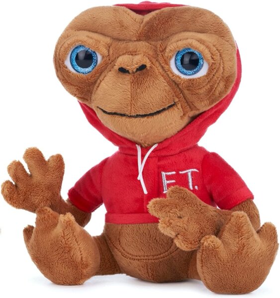 Soma E.T der Außerirdische Kuscheltier Plüschfigur XXL 25 cm Stofftier Geschenkidee für Kinder (E.T. mit Hoody)