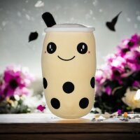 Bubble Tea Plüschtier Boba Kuscheltier Plüschpuppen Weiche XXL 30 cm  Kuscheltier Tee Weiche Puppe Teetasse Kissen Kinderspielzeug Beige natur