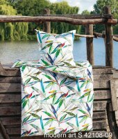 Janine Mako-Satin Bettwäsche 155x200,80x80 2 teilig...