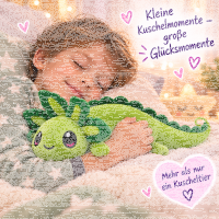 Axolotl Echse Molch Kuscheltier Figur Plüsch Tintenfisch Spiel Puppe XL 32 cm Plüschtier Püsch Wassertier grün