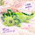 Axolotl Echse Molch Kuscheltier Figur Plüsch Tintenfisch Spiel Puppe XL 68 cm Plüschtier Püsch Wassertier grün