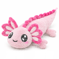 Axolotl Echse Molch Kuscheltier Figur Plüsch...