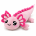 Axolotl Echse Molch Kuscheltier Figur Plüsch Tintenfisch Spiel Puppe XL 68 cm Plüschtier Püsch Wassertier rosa pink