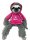 Faultier Kuscheltier XXL 50 cm Faultier Plüschtier Anime Kawaii Plush Stofftier Cute Plushies Plüschtiere Plushie Halloween Weihnachten Geschenke für Kinder (Faultier grau Be Happy pink)