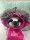Faultier Kuscheltier XXL 50 cm Faultier Plüschtier Anime Kawaii Plush Stofftier Cute Plushies Plüschtiere Plushie Halloween Weihnachten Geschenke für Kinder (Faultier grau Be Happy pink)