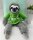 Faultier Kuscheltier XXL 50 cm Faultier Plüschtier Anime Kawaii Plush Stofftier Cute Plushies Plüschtiere Plushie Halloween Weihnachten Geschenke für Kinder Faultier Relax grün