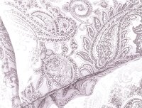 Irisette Mako-Satin Bettwäsche Set Florenz 8447 rosa 140 x 200 cm + 1 Kissenbezug 90x70 cm