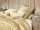 Irisette Mako-Satin Bettwäsche Set Florenz 8466 gold 155 x 220 cm + 1 Kissenbezug 80x80 cm