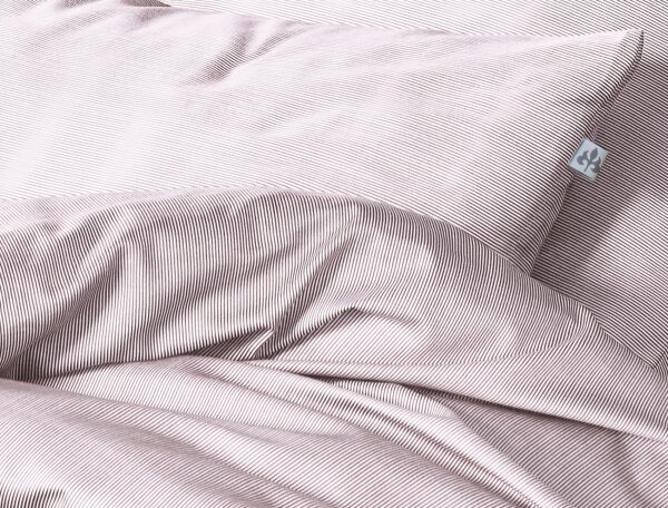 Irisette Mako-Satin Bettwäsche Set Florenz 8466 rosa 140 x 200 cm + 1 Kissenbezug 90x70 cm