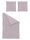 Irisette Mako-Satin Bettwäsche Set Florenz 8466 rosa 140 x 200 cm + 1 Kissenbezug 90x70 cm