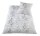 Optidream Baumwoll Seersucker Bettwäsche 135 x 200 cm Bettbezug 135 cm x 200 cm  Kopfkissenbezug 80 x 80 cm Gracia weiß