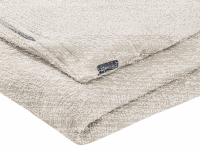 Soma Musselin Bettwäsche 135 x 200 cm Bettbezug Kopfkissenbezug 80 x 80 cm Natur natur