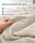 Soma Musselin Bettwäsche 135 x 200 cm Bettbezug Kopfkissenbezug 80 x 80 cm Natur natur