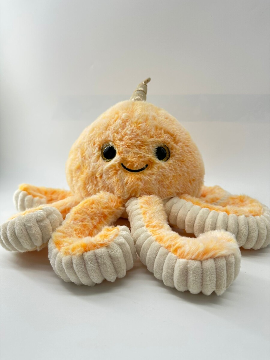 soma Kuscheltier Krake Plüsch Spielzeug Octopus Kuscheltier Cartoon Oktopus  Lila 34 cm (1-St), Super weicher Plüsch Stofftier Kuscheltier für Kinder  zum spielen