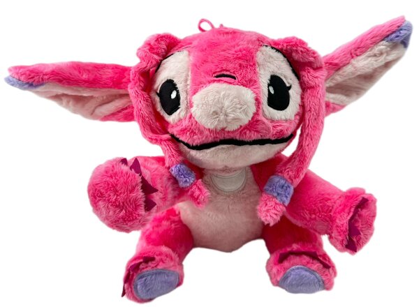 Lilo und Stitch Kuscheltier Lilo und Stitch Plüschtier XXL 17 cm Stofftier Anime Kawaii Plush Stofftier Cute Plushie Halloween Weihnachten Geschenke für Kinder Engel 17 cm