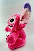 Lilo und Stitch Kuscheltier Lilo und Stitch Plüschtier XXL 17 cm Stofftier Anime Kawaii Plush Stofftier Cute Plushie Halloween Weihnachten Geschenke für Kinder Engel 17 cm