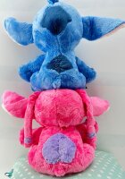 Lilo und Stitch Kuscheltier Lilo und Stitch Plüschtier XXL 17 cm Stofftier Anime Kawaii Plush Stofftier Cute Plushie Halloween Weihnachten Geschenke für Kinder Engel 17 cm