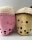 Bubble Tea Plüschtier 26 cm – Boba Kuscheltier Kissen für Kinder rosa
