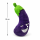 Pl&uuml;schtier Boba Aubergine Kuscheltier Gem&uuml;se Pl&uuml;schpuppen Kaufladenzubeh&ouml;r Weiche Kuscheltier Weiche Puppe Kissen Kinderspielzeug (18 cm)