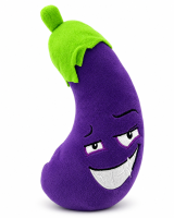 Pl&uuml;schtier Boba Aubergine Kuscheltier Gem&uuml;se...