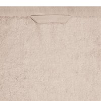 Beddinghouse Heimtextilie 1 Duschtuch 60% Cotton, 40% Bamboo, 550GSM Einfarbig Beige 70 x 140 cm natur