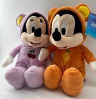 Disney Plüsch Micky Minnie Maus Tigger Winnie Puuh Lilo Stitch Kuscheltier 35 cm Plüschtier (Minnie Maus 35 cm)