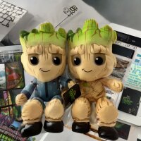Marvel Groot Kuscheltier I Am Groot ich Bin Groot Plüsch Plüschtier ca. 35 cm Marvel Guardians of The Galaxy Kuscheltier (Groot Schlafanzug 35 cm)