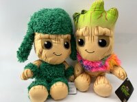 Marvel Groot Kuscheltier I Am Groot ich Bin Groot Plüsch Plüschtier ca. 35 cm Marvel Guardians of The Galaxy Kuscheltier (Groot grün mit Wolle 35 cm)