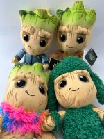 Marvel Groot Kuscheltier I Am Groot ich Bin Groot Plüsch Plüschtier ca. 35 cm Marvel Guardians of The Galaxy Kuscheltier (Groot grün mit Wolle 35 cm)