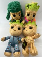 Marvel Groot Kuscheltier I Am Groot ich Bin Groot Plüsch Plüschtier ca. 35 cm Marvel Guardians of The Galaxy Kuscheltier (Groot grün mit Wolle 35 cm)